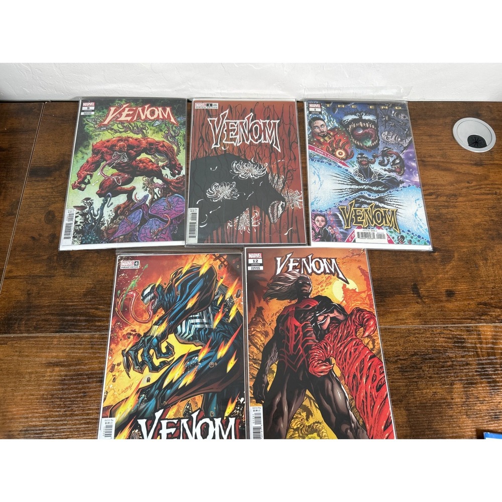 Marvel Venom Variant Edition Comic Lot Issues 1 9 12 Lethal Protector Theโ End